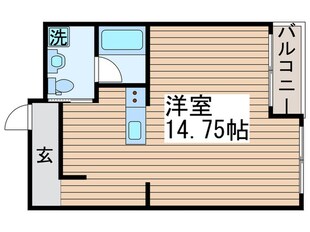 井上マンションの物件間取画像